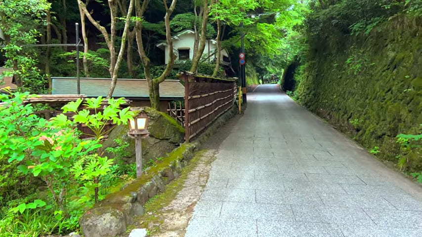 A small street in Kyoto’s suburbs