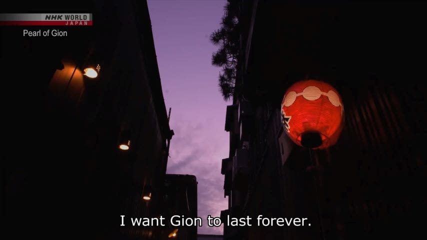 Gion, the world of Geiko at night, đêm ở Gion