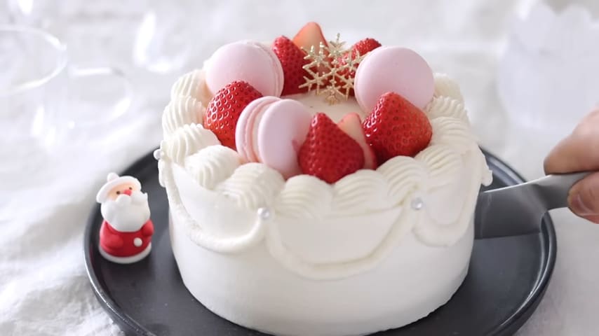 Japan’s Christmas cake, bánh Giáng Sinh Nhật