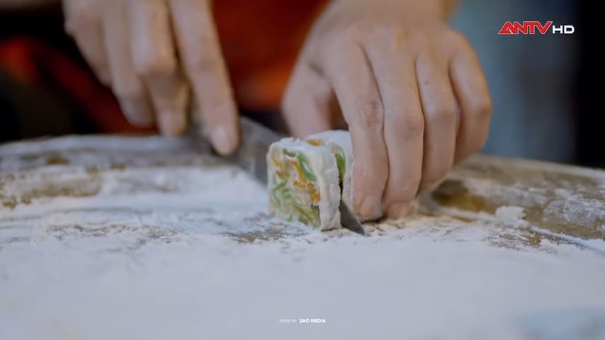 Candied fruit cake, bánh bó mứt