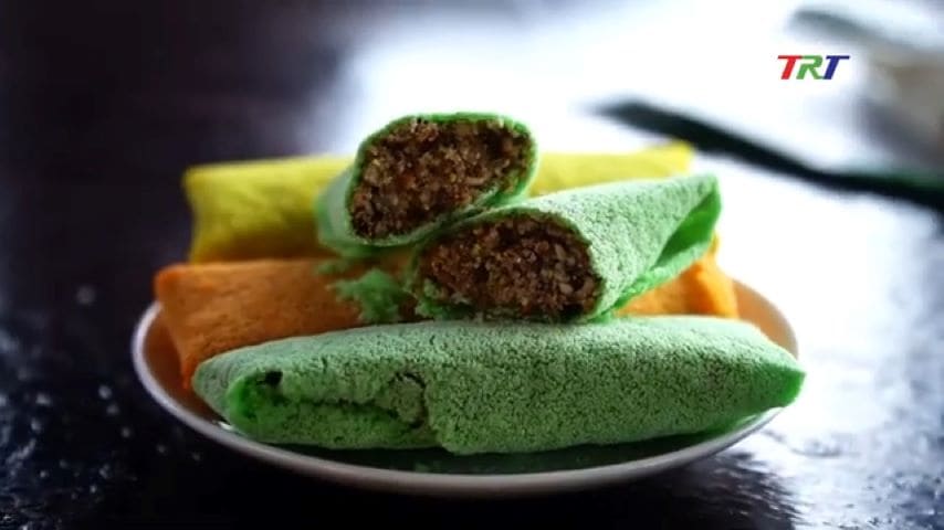 Pandan leaf cake, bánh dứa