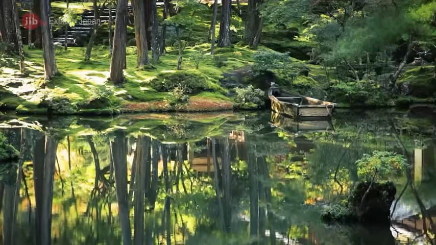 Golden Pond at Saiho-ji