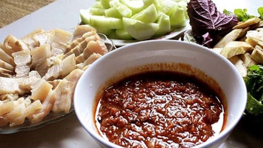 Mắm cáy (fiddler crab paste)