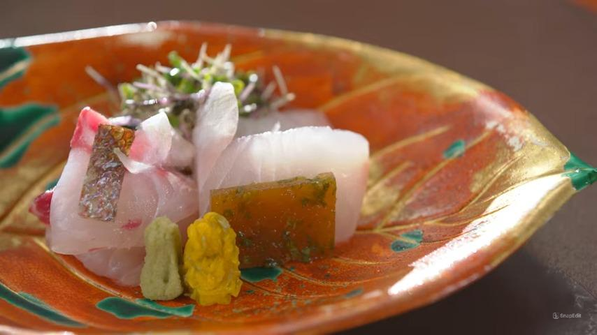 art of kaiseki in sashimi