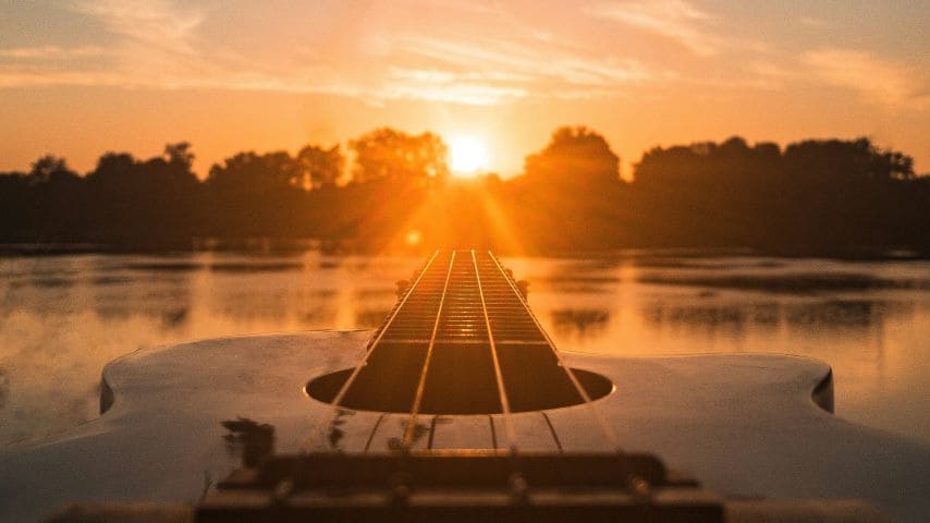 guitar and little sunshine 