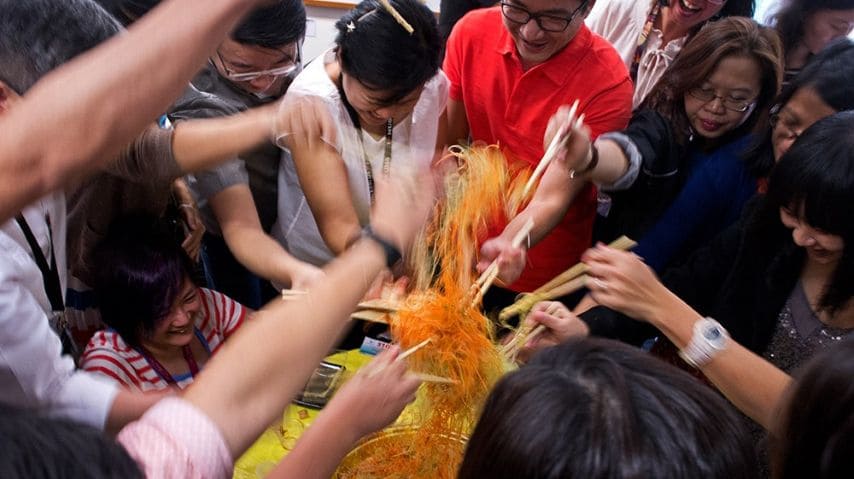 Yusheng and Lo Hei