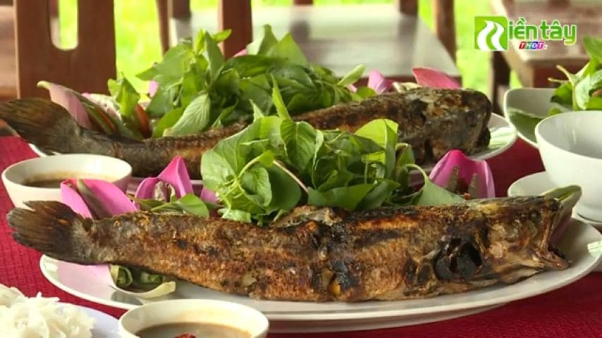 Roasted snakehead