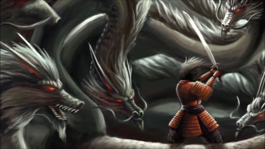 Susano-O and the eight-headed serpent