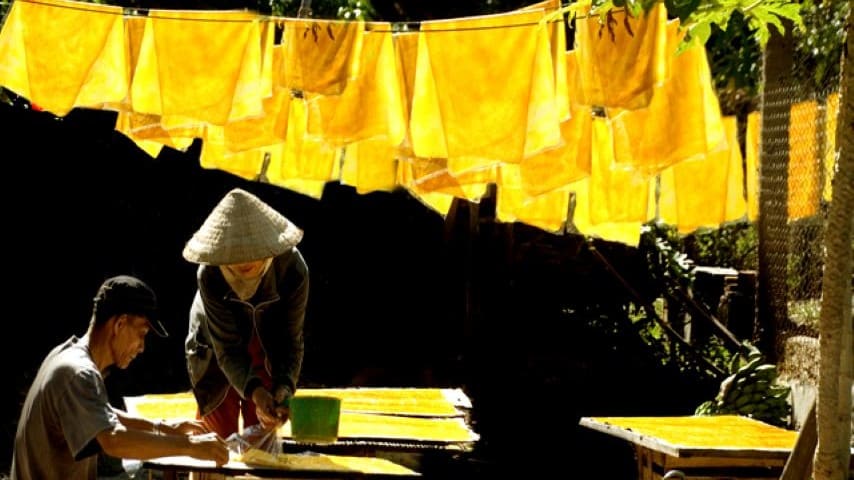 Mango sheets pole-hanging