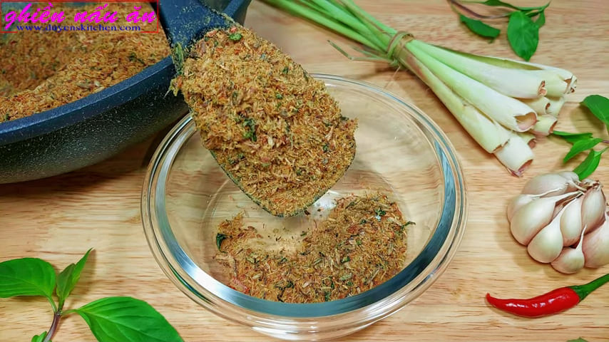 khô cá chà bông, Dried fish floss