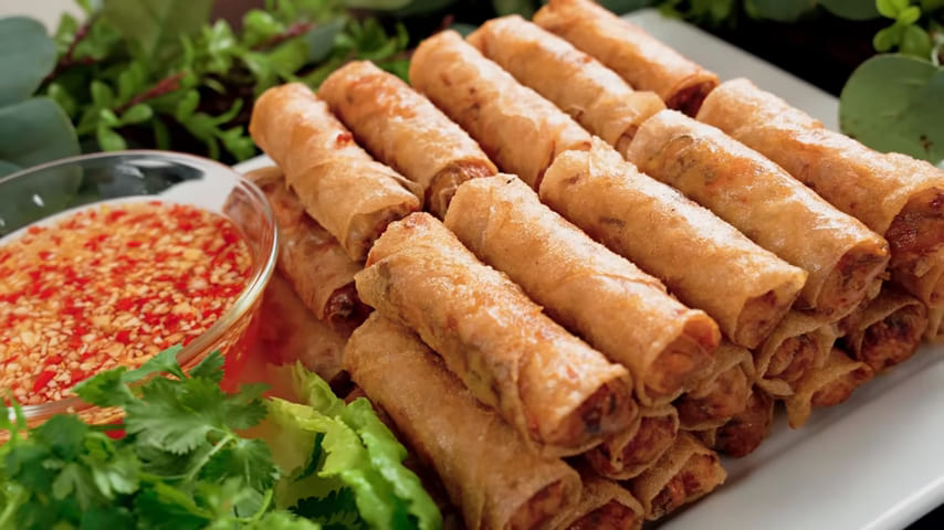 Chả giò ready for party 